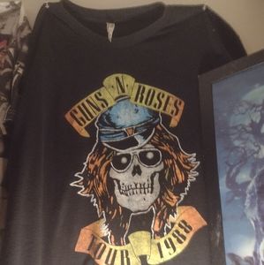 Various rock T-shirts in great condition... there currently hanging on my wall